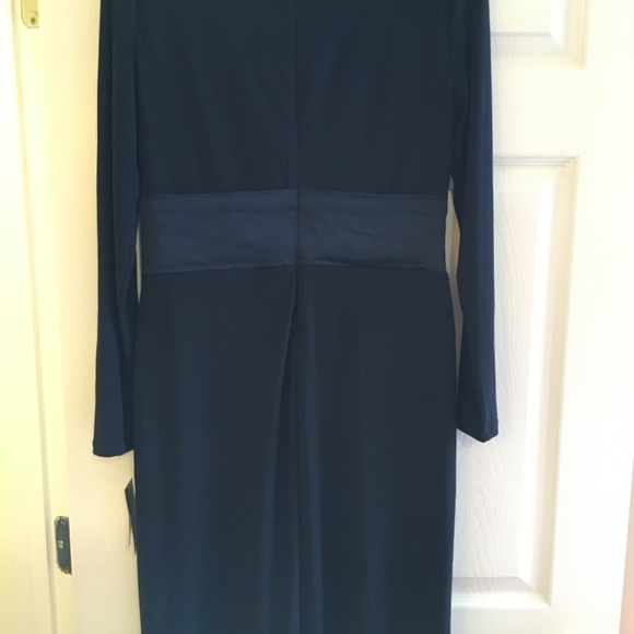 Ralph Lauren Long Sleeve Assymetrical Front Sheath, NWT - Picture 4 of 4